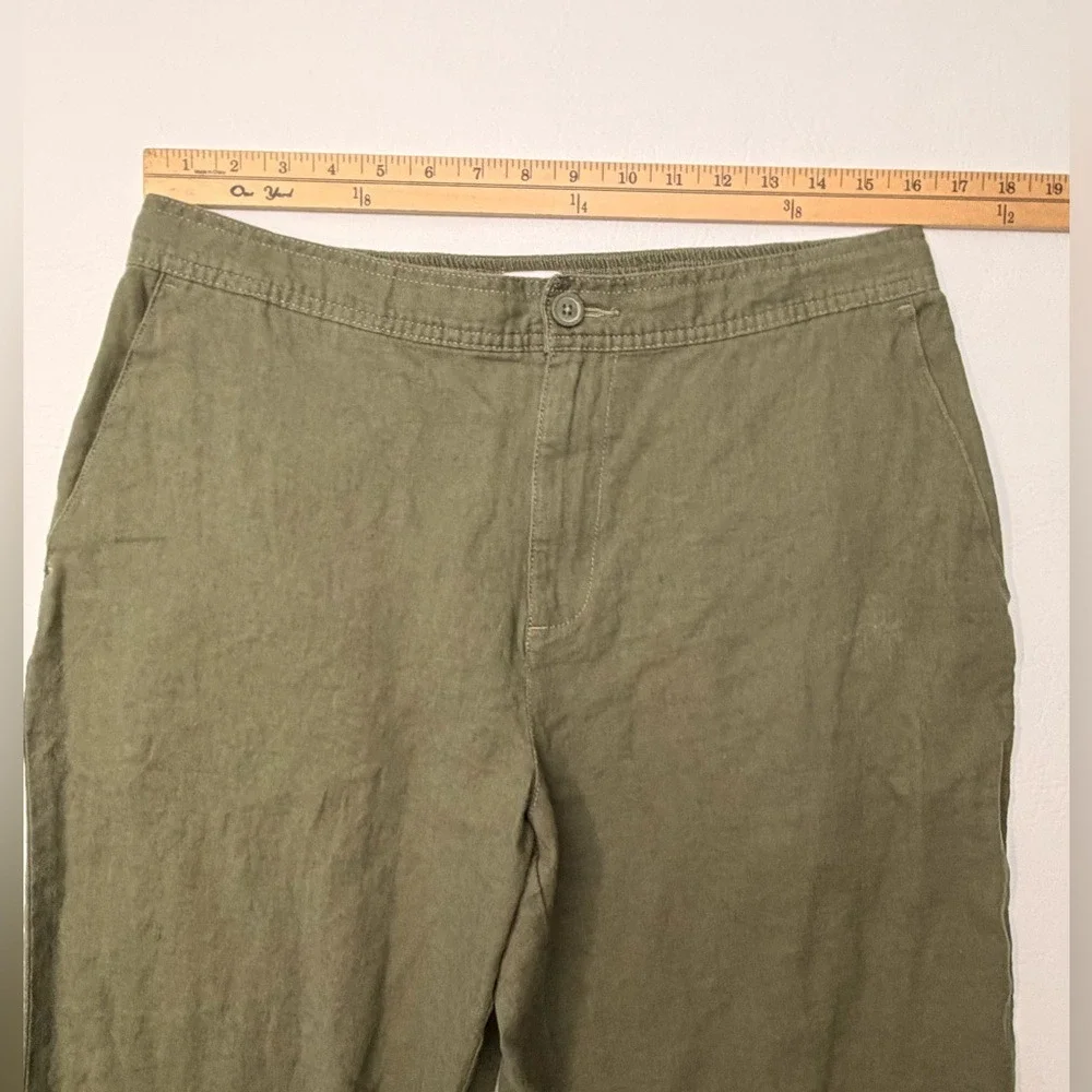 Islander Sage Green Casual Trousers Size Large‎